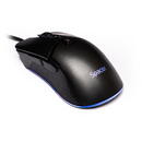 Mouse Spacer SPGM-PULSAR-PRO Gaming cu fir USB Optic 8000 dpi RGB Negru