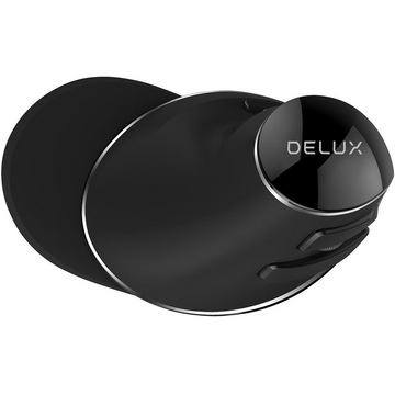 Mouse DeLux M618PLUS-GX-BK Wireless 2.4GHz Optic 1600 dpi Ergonomic Negru