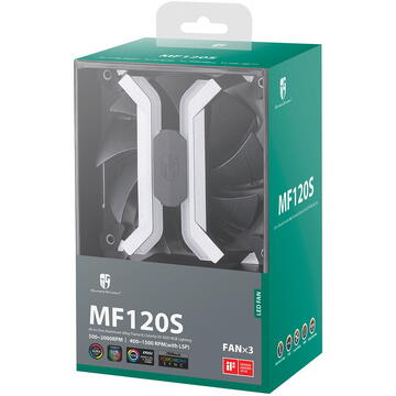 Deepcool GamerStorm MF120S, RGB, 120mm,3 Pack