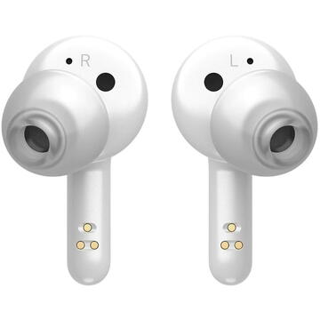Headphones  LG TONE-FP3W white (wireless, in-ear)
