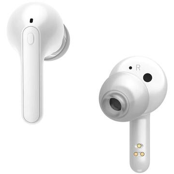 Headphones  LG TONE-FP3W white (wireless, in-ear)