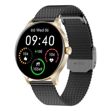 Smartwatch Garett Electronics Classy  1.54" Auriu-Negru
