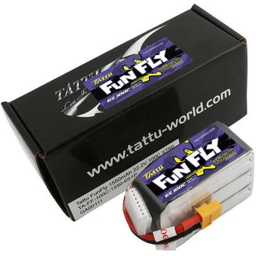 Akumulator Tattu Funfly 1550mAh 22.2V 100C 6S1P XT60