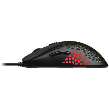 Mouse DAREU EM907 RGB 1000-6400 DPI negru