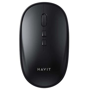 Mouse Havit MS79GT universal wireless mouse Negru 1600 dpi Wireless Optic