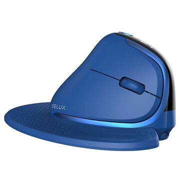 Mouse DeLux M618XSD, optic, wireless, albastru