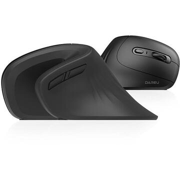 Mouse LM109 Magic Hand Bluetooth + 2.4G, Dareu, Negru