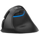 Mouse DeLux M618Mini DB, Wireless, 2.4G, Bluetooth 3.0, 2400 DPI