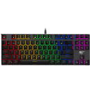 Tastatura HAVIT GAMENOTE KB435L Mechanical Gaming, Negru, USB, Cu fir, Iluminare  RGB, 87 taste