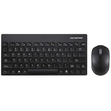 Tastatura Mouse and keyboard wireless office combo Motospeed G3000 2.4G (Black)