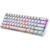 Tastatura Wireless mechanical keyboard Motospeed CK62 Bluetooth RGB (white)