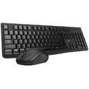 Tastatura Wireless Keyboard + Mouse set Dareu MK188G , Negru, Wireless, Fara fir, Mouse  1200 Dpi