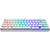 Tastatura Mechanical gaming keyboard Motospeed CK67 RGB (white)