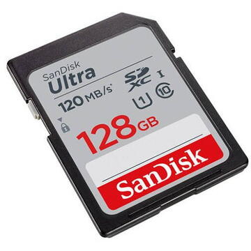 Card memorie Memory card SanDisk Ultra SDXC 128GB 120 MB/s UHS-I (SDSDUN4-128G-GN6IN)
