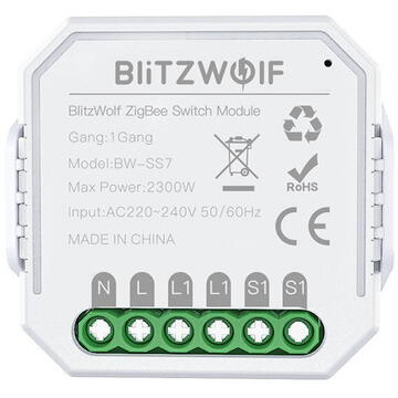 Smart Light Switch Module WiFi Blitzwolf BW-SS7