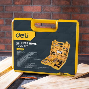 Household Tool Set 48 pcs Deli Tools EDL1048J