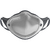 AirPOP Active Face Mask(white/grey)