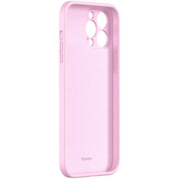 Husa Baseus Liquid Silica Case for iPhone 13 Pro (pink)
