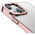 Husa Baseus Glitter Transparent Case for iPhone 13 (pink)