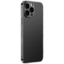 Husa Baseus Frosted Glass Case for iPhone 13 Pro (black)