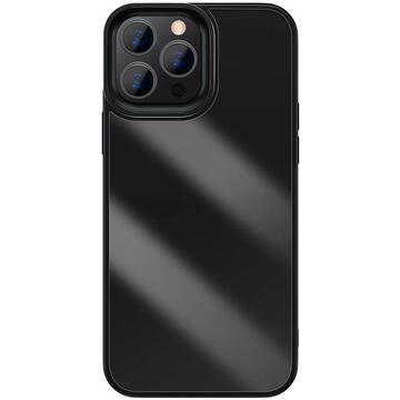 Husa Baseus Crystal Transparent Case for iPhone 13 Pro (black)
