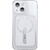 Husa Baseus Crystal Magnetic Glass Case with a bracket for iPhone 13 (transparent)