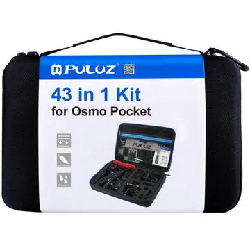 Puluz 43 in 1 Accessories Ultimate Combo Kits for DJI Osmo Pocket