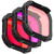 3-filters set PolarPro DiveMaster for GoPro Hero 9 / Hero 10 Black