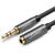 Accesorii Audio Hi-Fi UGREEN AUX Cable Extension mini-jack 3,5 mm, 1m (Gray)