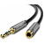 Accesorii Audio Hi-Fi UGREEN AUX Cable Extension mini-jack 3,5 mm, 1m (Gray)