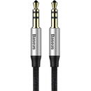 Accesorii Audio Hi-Fi Baseus Yiven Audio Cable Cable 3.5 male Audio M30 1.5M Silver+ Black
