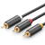 Accesorii Audio Hi-Fi UGREEN AV105 3x RCA (Cinch) cables up to 3x RCA (Cinch) 1.5m (black)