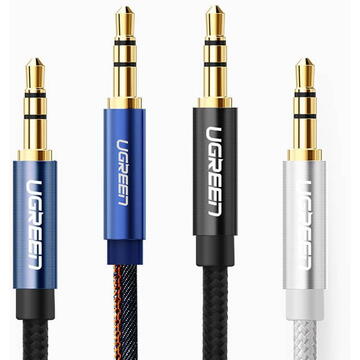 Accesorii Audio Hi-Fi UGREEN AV122 jack cable 3.5mm AUX 2m (blue)