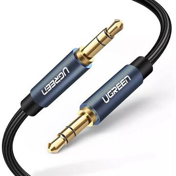 Accesorii Audio Hi-Fi UGREEN AV122 Mini jack cable 3.5mm AUX 5m (blue)