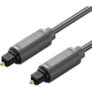 Accesorii Audio Hi-Fi UGREEN AV122 Toslink Audio optical cable, aluminum braided, 1.5m (black)
