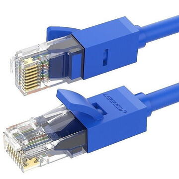 UGREEN Ethernet RJ45 Rounded Network Cable, Cat.6, UTP, 3m (Blue)