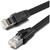UGREEN NW134 Cat 8 U/FTP Flat Ethernet RJ45 Cable Pure Copper 5m (black)