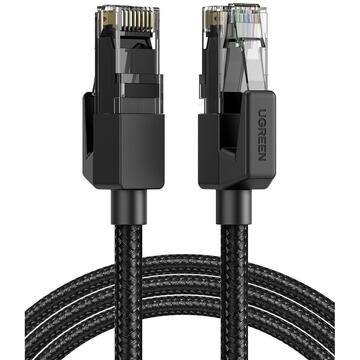 UGREEN NW135 Cat 6 U/UTP Braid Ethernet RJ45 Cable 5m (black)