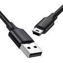 USB to Mini USB Cable UGREEN US132, 0.25m (black)