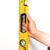 Spirit Levels 500mm Deli Tools EDL290500 (yellow)