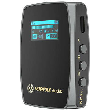 Mirfak Audio Mirfak WE10 Pro Dual Channel Compact Wireless Microphone