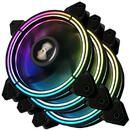Darkflash CF11 Pro ARGB  3in1 120x120mm Negru