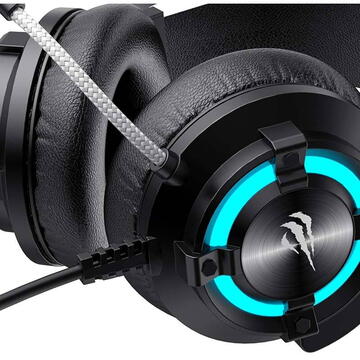 Casti Gaming headphones Havit GAMENOTE H2212U 7.1 USB