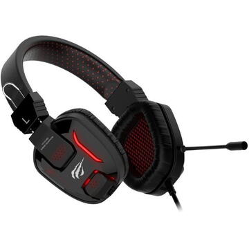 Casti Gaming headphones Havit GAMENOTE H2168D USB+3.5mm