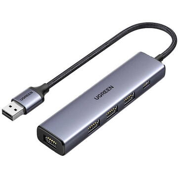 Hub UGREEN 5in1 Adapter, USB to 4x USB 3.0