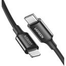 UGREEN US171 USB-C to Lightning Cable, 36W, 1m (black)