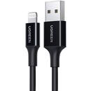 USB to Lightning Cable UGREEN US155, MFi, 1m (black)