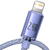 Baseus Crystal Shine USB to Lightning, 2.4A, 1.2m purple
