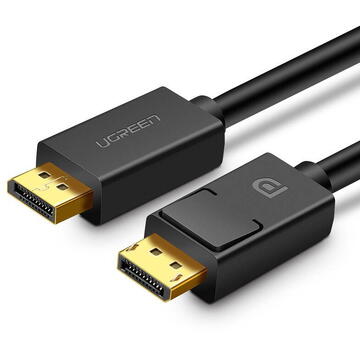 DisplayPort to DisplayPort Cable UGREEN DP102, 4K, 3D, 1m (Black)