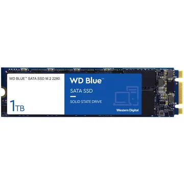 SSD Western Digital Blue SSD M.2 SATA 1TB SATA/600, 560/530 MB/s, 3D NAND